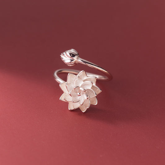 White Lotus Ring