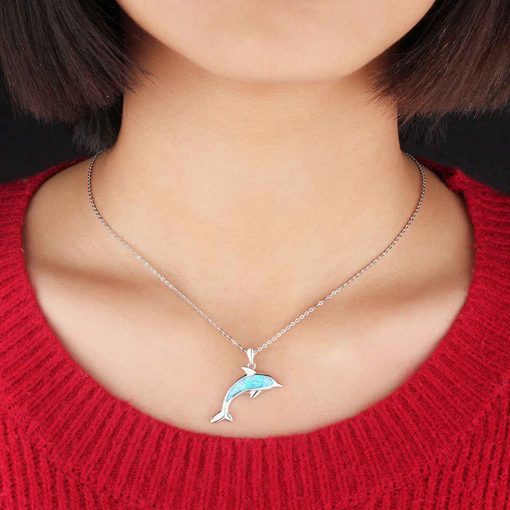 Dolphin Pendant Necklace