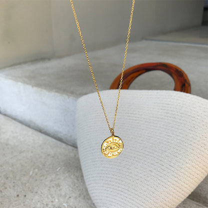 evil eye pendant necklace
