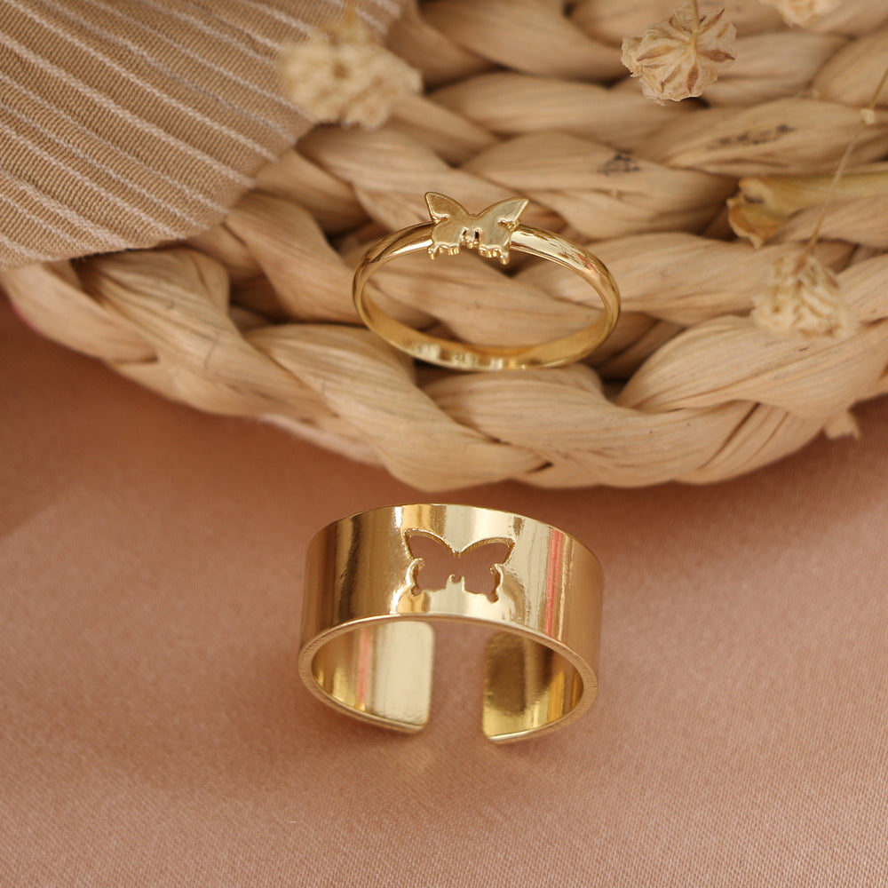 Butterfly 2-Piece  Ring