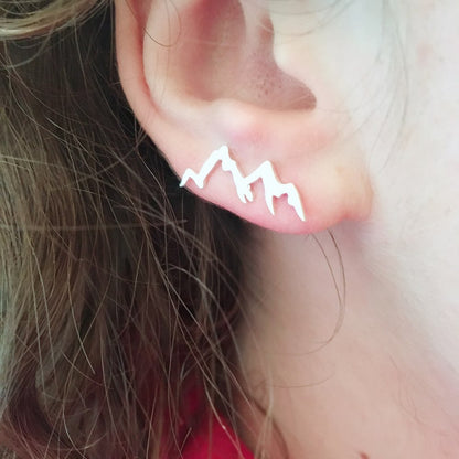 Mountain Ear Climber Earring