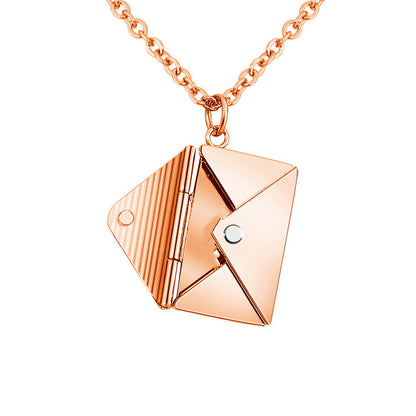 Necklace Lover Letter Pendant