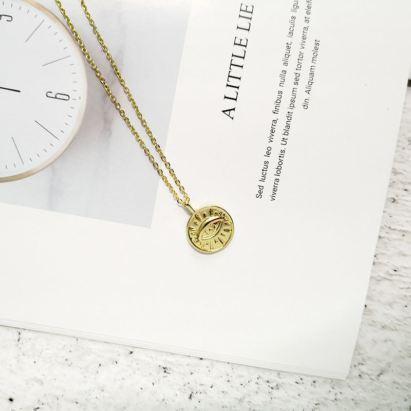 evil eye pendant necklace