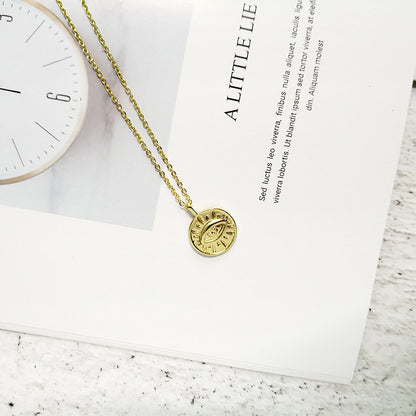 evil eye pendant necklace