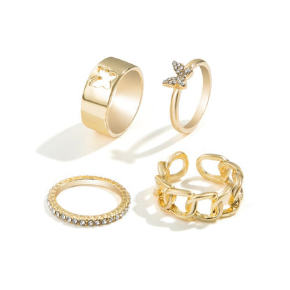 Butterfly 2-Piece  Ring