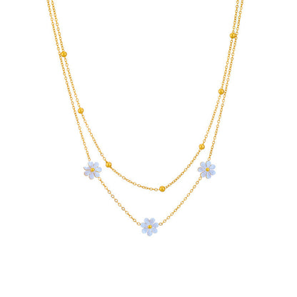Daisy  Flower necklace