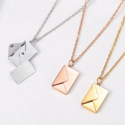 Necklace Lover Letter Pendant