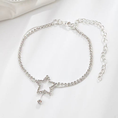 Star Shape  Anklet